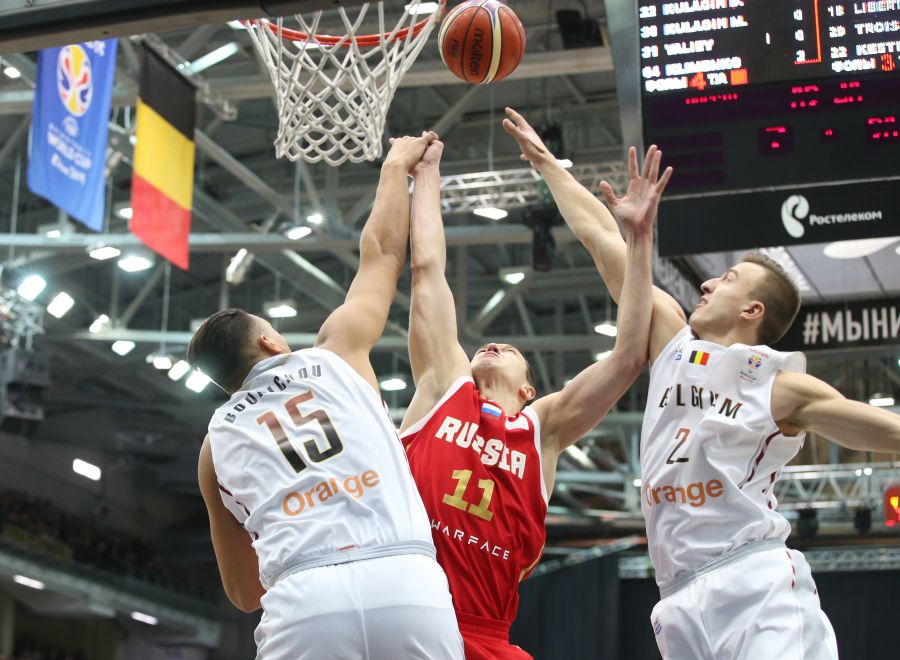Российская сборная по баскетболу обыграла Бельгию в Нижнем Новгороде