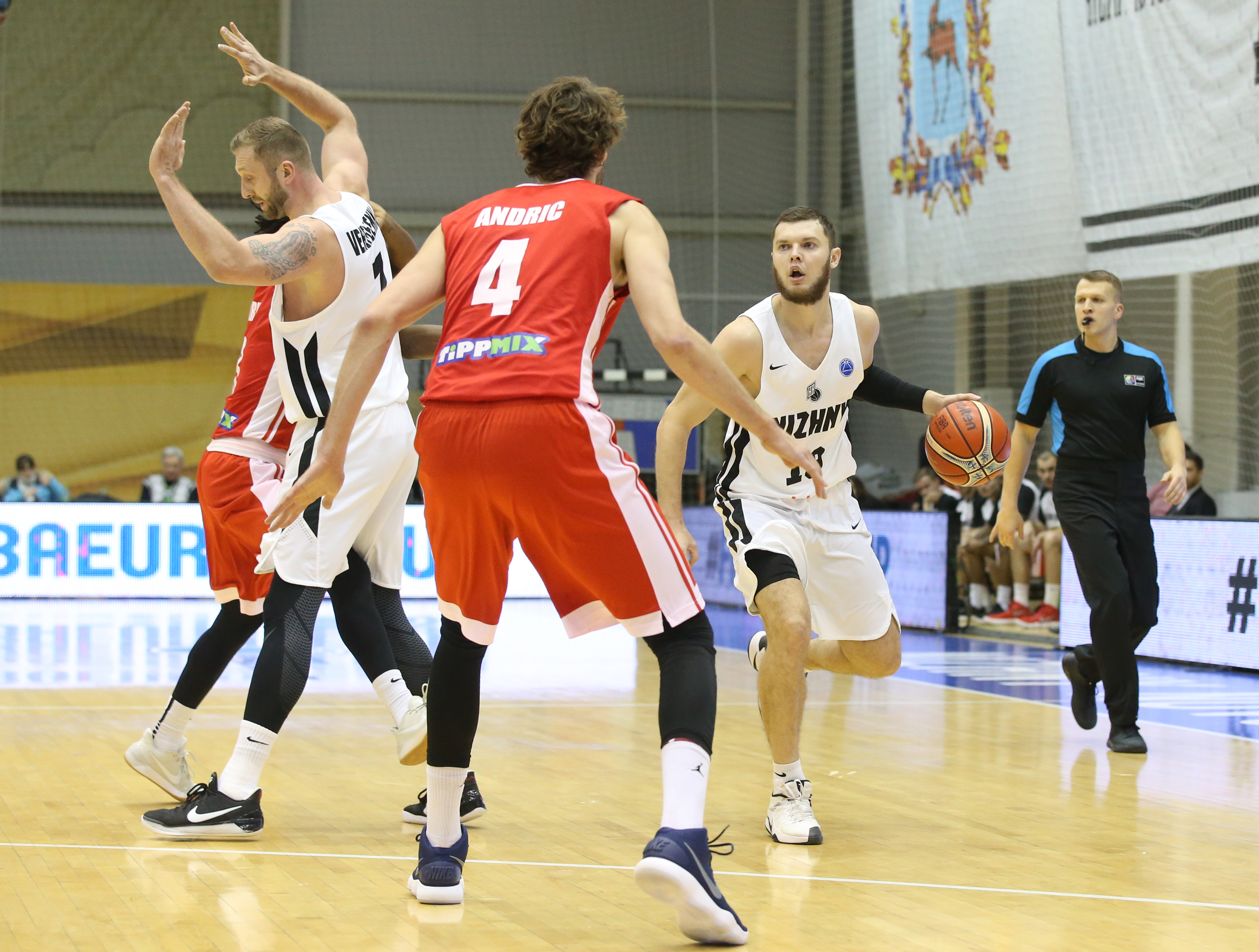 Баскетбольный клуб «Нижний Новгород» обыграл венгерский «Сольноки Олай»