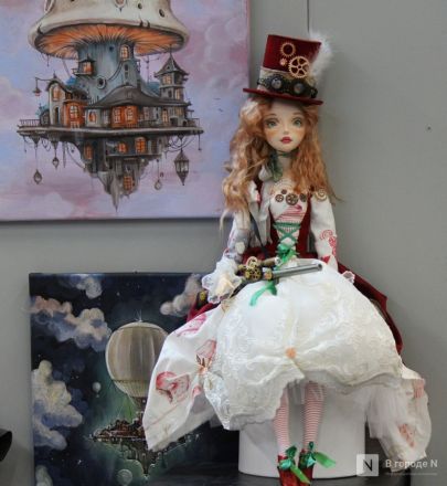 Фоторепортаж: выставка &laquo;АРТ МИР &mdash; 2026&raquo; открылась в Нижнем Новгороде - фото 63