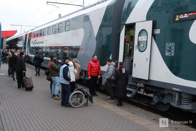 Двухэтажный, стильный, современный: как выглядит новый поезд &laquo;Буревестник&raquo; &mdash; фоторепортаж &laquo;В городе N&raquo; - фото 59