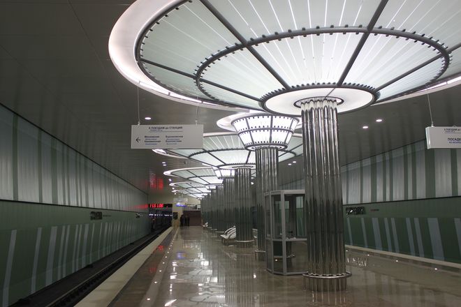 Станция метро &laquo;Стрелка&raquo; открылась и проработает в тестовом режиме неделю (ФОТО) - фото 12
