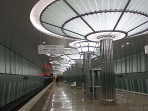 Станция метро «Стрелка» открылась и проработает в тестовом режиме неделю (ФОТО)