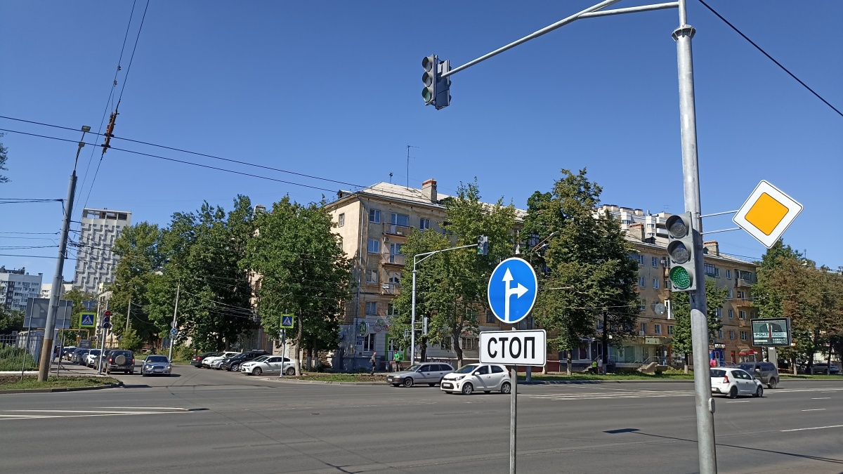 Новые светофоры установили на двух перекрестках в Нижнем Новгороде - фото 1