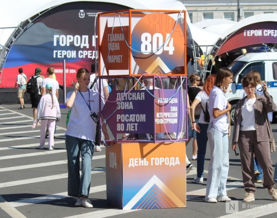 Фоторепортаж: как отметили День города &mdash; 2025 в Нижнем Новгороде - фото 21