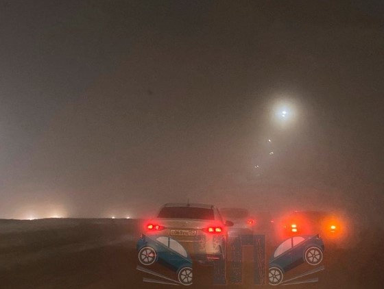 Густой туман и вонь накрыли Нижний Новгород - фото 1