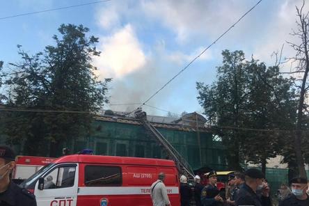 Причину пожара в нижегородском Литературном музее озвучили в МЧС 