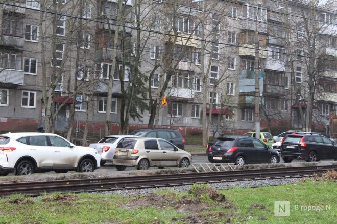 Огромные пробки возникли на перекрестке Ванеева &mdash; Сусловой в Нижнем Новгороде - фото 8
