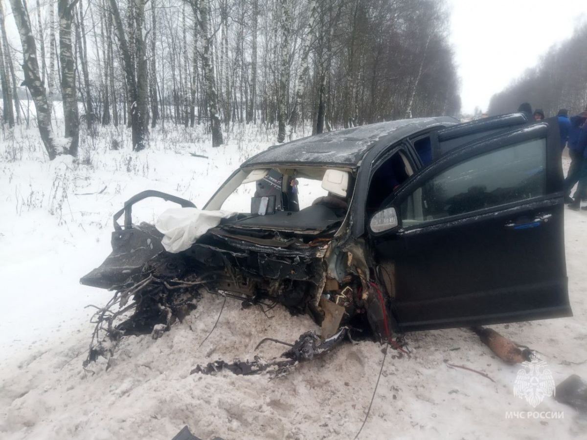 Опубликованы фото с места смертельного ДТП под Нижним Новгородом