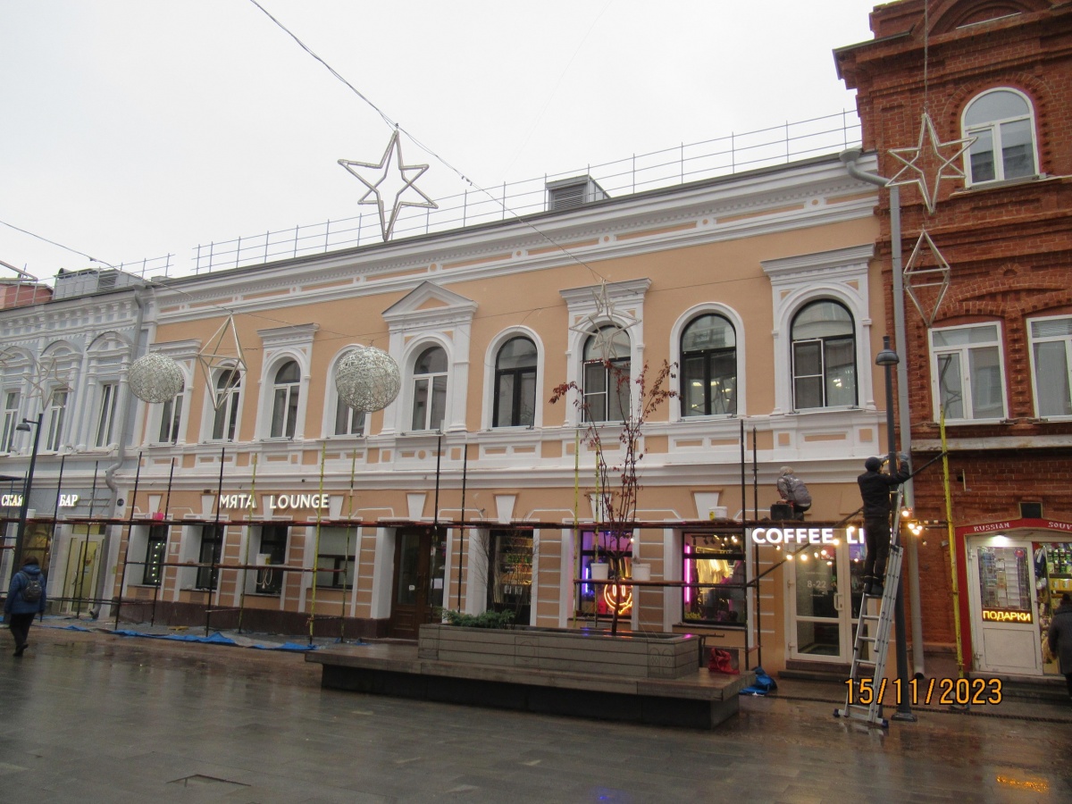 Нарушения выявлены при реставрации Дома Басовых на улице Большой Покровской - фото 1
