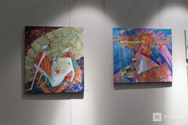 Фоторепортаж: выставка &laquo;АРТ МИР &mdash; 2026&raquo; открылась в Нижнем Новгороде - фото 119