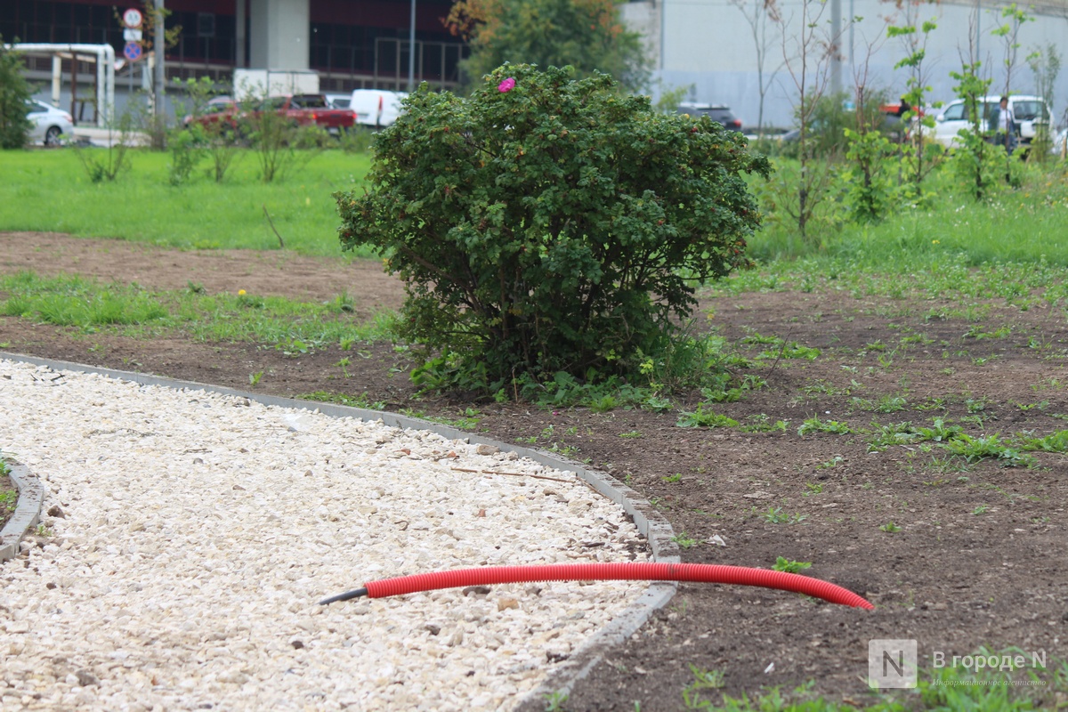 Сквер у метромоста в Нижнем Новгороде не успели благоустроить в срок - фото 2