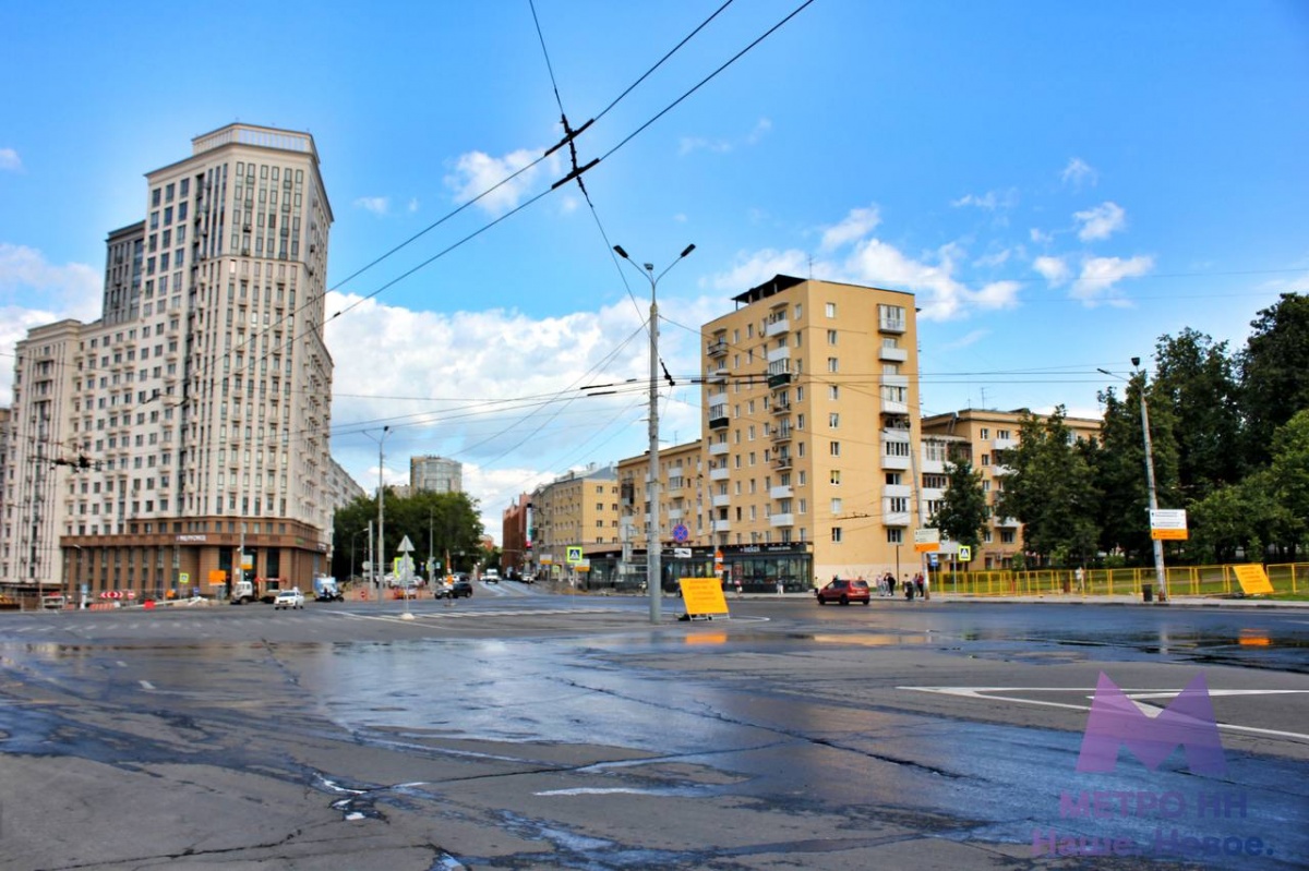Площадь Свободы в Нижнем Новгороде закрывается с 8 июля из-за строительства метро - фото 1