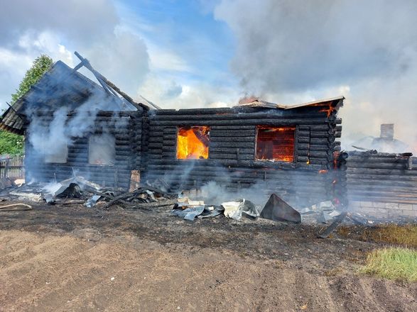 Дом многодетной семьи в Шахунье сгорел из-за детской шалости - фото 3