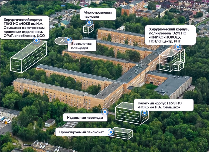 Нижегородцам показали, как может выглядеть &laquo;Город здоровья&raquo; с онкоцентром - фото 1