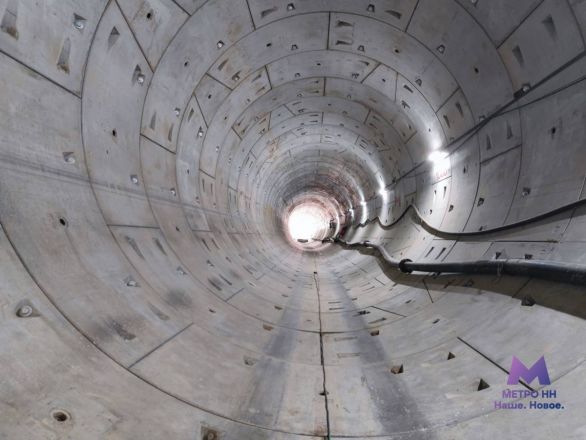 Нижегородцам показали новый тоннель метро до площади Свободы изнутри - фото 2