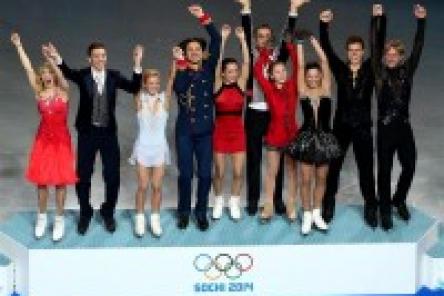 9 февраля российские спортсмены завоевали четыре медали на Олимпиаде в Сочи