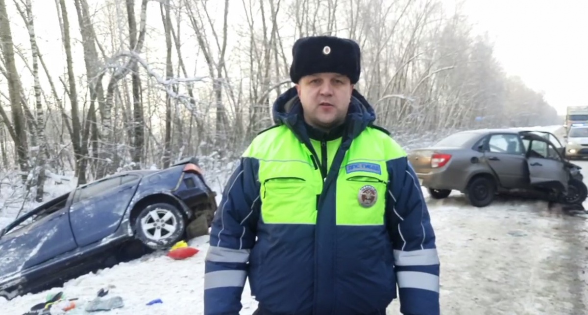 Женщина погибла в лобовом ДТП в Нижегородской области - фото 1