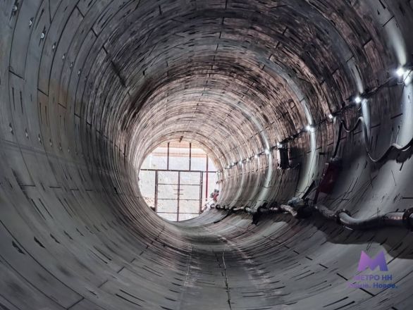 Нижегородцам показали новый тоннель метро до площади Свободы изнутри - фото 4