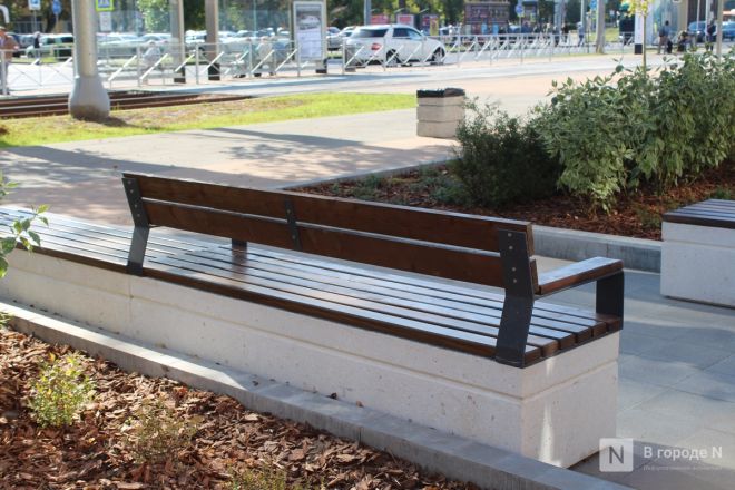 Благоустройство площади у Автозаводского универмага завершено в Нижнем Новгороде - фото 44