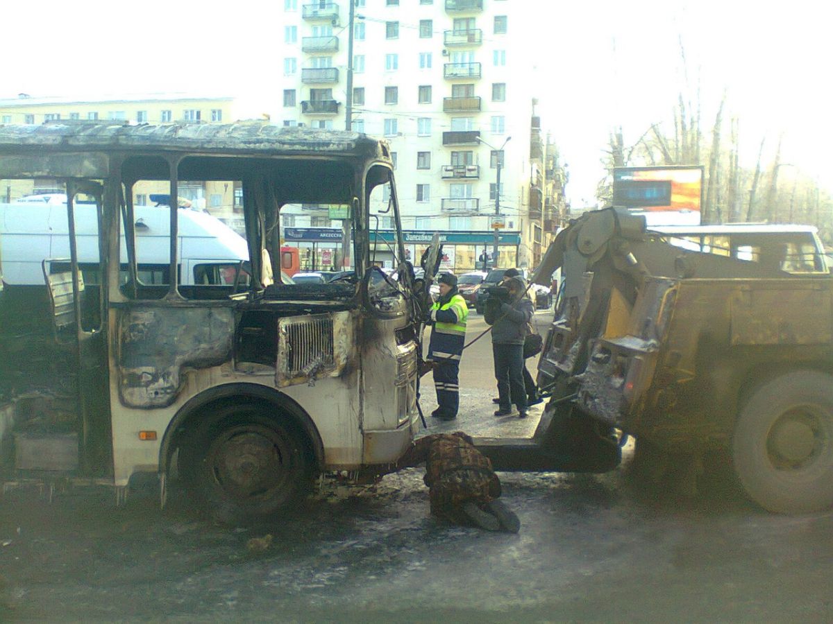 Сгорела газель нижний новгород