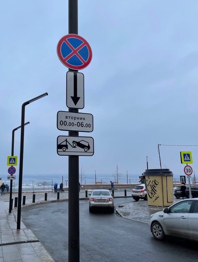 Схема движения транспорта изменилась на набережной Федоровского в Нижнем Новгороде 