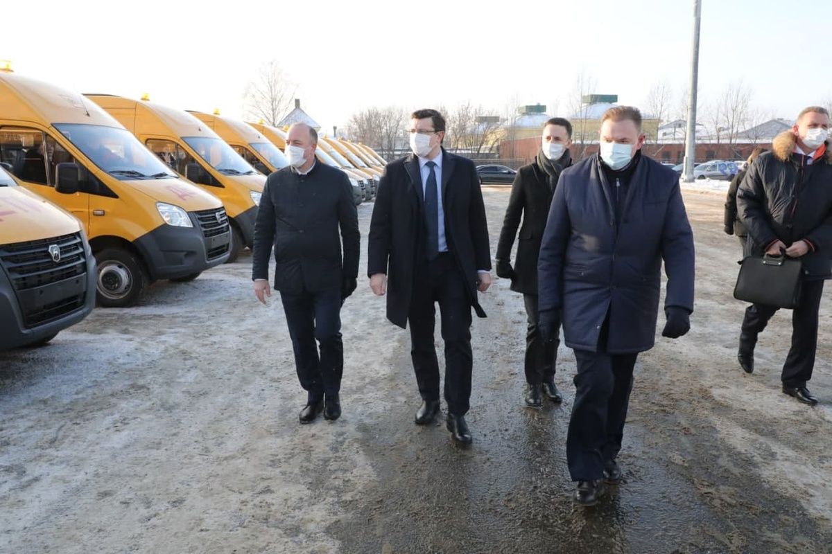 Парк школьных автобусов Нижегородской области увеличился почти на 15%